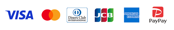 VISA/Master/Diners/JCB/Amex/PayPay