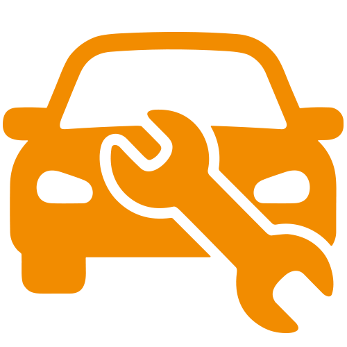自動車修理のスパナアイコン